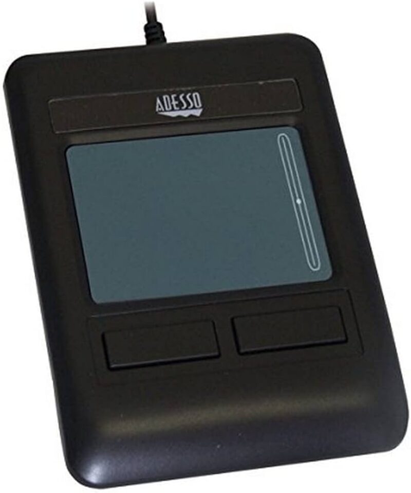Adesso BrowserCat USB Touchpad – 4-Way Navigation (Black)