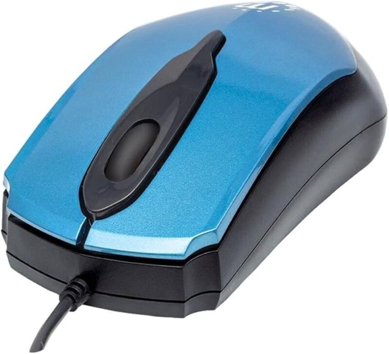 ICI-177801 Manhattan Edge Optical USB Mouse – Blue