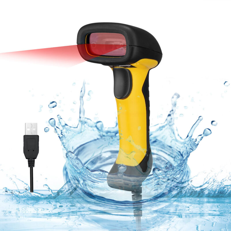Adesso NuScan 2400U Waterproof Handheld Barcode Scanner