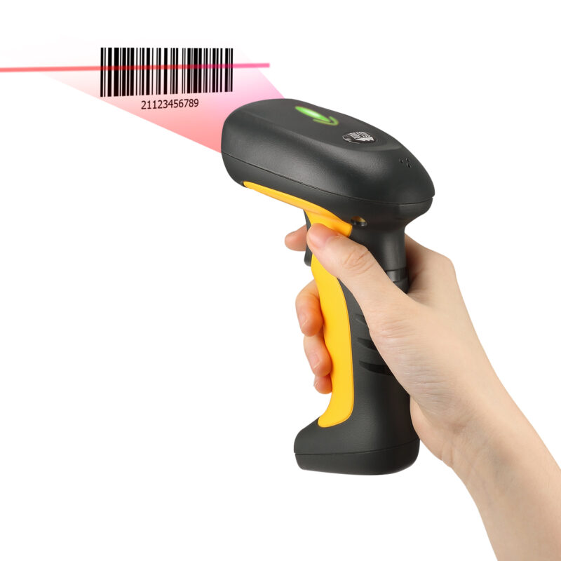 Adesso NuScan 5200TU Antimicrobial & Waterproof 2D/1D USB Barcode Scanner